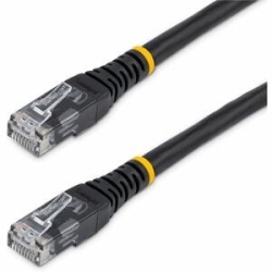 10 Ft Black Molded CAT6 Utp Patch Cable C6PATCH10BK