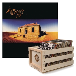 Crosley Record Storage Crate Midnight Oil Diesel And Dust Vinyl Album Bundle SM-88985339161-B