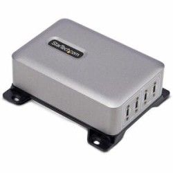 StarTech.com 4-Port Multi-Device USB-C Charger, 240W Total, Single Port 140W Epr, Screw Locking Ports, Ideal For Boardrooms - USB-C Desk Charger With 4x Usbc (single Port 140W Epr Power Delivery 3.1); Charge Up To Four Laptops Simultaneously With A Total