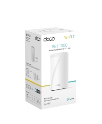 TP-Link Deco BE65 BE11000 Whole Home Mesh Wi-Fi 7 System (WIFI7), 574 Mbps At 2.4 GHz + 4320 Mbps At 5 GHz + 5760 Mbps At 6 GHz Deco BE65(1-pack)
