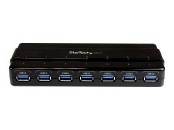 Startech 7 Port USB 3.0 Hub 5GBPS 7X USB-A - Desktop - Bus/Self Powered 2YR ST7300USB3B