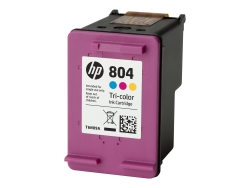 HP 804 Tri-Color Original Ink Cartridge T6N09AA