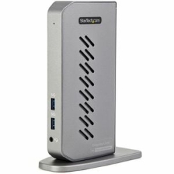 USB-C USB-A Dock - Hybrid Universal USB 3.0 Docking Station For USB-C Or USB-A Laptop - Dual Monitor 4K 60Hz HDMI/DisplayPort - 6x USB-A, GbE - USB 3.1/3.2 Gen 1 - Windows/Mac (DK30A2DHU) DK30A2DHU