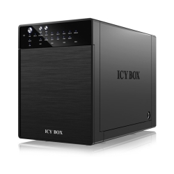 Icy Box External 4 Bay Raid System For 3.5" Sata I / Ii / Iii Hard Disks With USB 3.0 And Esata (Ib-Rd3640Su3) HDDICYRD3640SU3