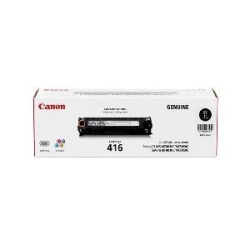 Canon CART416BK Original Laser Toner Cartridge - Black Pack - 2300 Pages CART416BK