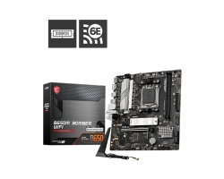 Msi B650M Bomber Wifi AMD AM5 Matx Motherboard, 2x DDR5 ~128GB, 1x Pci-e X16, 2x M.2, 4x Sata, 6x USB 2.0 B650M Bomber Wifi
