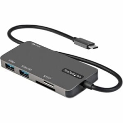 StarTech.com USB Type C Docking Station For Tablet, Monitor, Notebook - 100 W - Portable - 1 Displays Supported - 4K - 3840 X 2160, 3440 X 1440 - 3 X USB Ports - 2 X USB Type-A Ports - USB Type-A - 1 X USB Type-C Ports - USB Type-C - Hdmi - Wired - Mac O