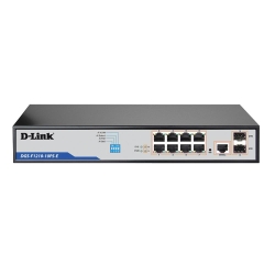 D-Link 10-Port Long Range PoE+ Switch DGS-F1210-10PS-E