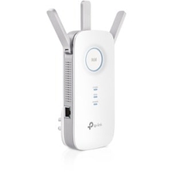TP-Link RE450 Ieee 802.11ac 1.71 Gbit/s Wireless Range Extender - 2.40 GHz, 5 GHz - 3 X External Antenna(s) - External - 1 X Network (Rj-45) - Ethernet, Fast Ethernet, Gigabit Ethernet - 9 W - Wall Mountable RE450