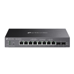 TP-Link Sg2210Xmp-M2 Omada 8-Port 2.5Gbase-T And 2-Port 10GE Sfp+ Smart Switch With 8-Port PoE+, Integration With Omada Sdn Controller, Static Routing SG2210XMP-M2