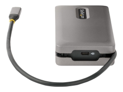 Startech USB-C Multiport Adapter, 4K HDMI/DP Mini Laptop Travel Dock 3 Yr DKT31CDHPD3