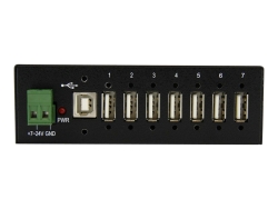 Startech 7 Port USB2.0 Hub, Industrial, Metal, Esd & Surge Protection, Mount, 2YR ST7200USBM