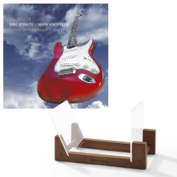 Dire Straits, Mark K The Best Of Dire Straits - Double Vinyl Album & Crosley Record Storage Display Stand UM-9875767-BS