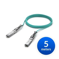 Ubiquiti 10 Gbps Long-Range Dac, 5m Length, Long-range Sfp+ Direct Attach Cable W 10 Gbps Maximum Throughput Rate UACC-AOC-SFP10-5M