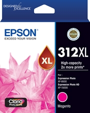 312XL Magenta Ink Claria Photo Hd, Xp-8500, Xp-15000 C13T183392
