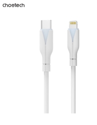 1m USB Type-C to Lightning Silicone Cable White XCL-0002