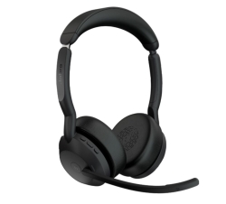 Jabra Evolve2 55 USB A Stereo Teams Active Noise Cancellation, Link 380 Bluetooth® Adapter ,30m Wireless Range, 18 Hours Battery Life 25599-999-999
