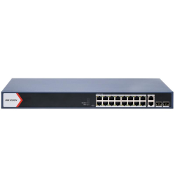 Hikvision Transmission 3E1520P-Ei 16 Port Managed Gigabit Smart Poe Switch, 230W, 2YR 301803786