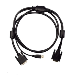 4Cabling 1.8M USB Dvi Kvm Cable For 4Cabling Rackmount Dvi Kvm Switch 006.008.8030