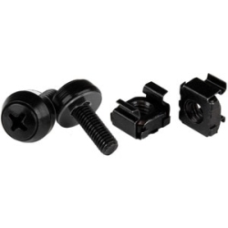 M5 Screws Cage Nuts - 50 Pack Black CABSCREWM5B