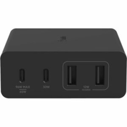 Belkin BoostCharge Pro 108 W Ac Adapter - Universal Adapter - For MacBook Pro, IPhone - Black WCH010AUBK