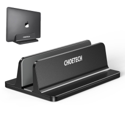 Choetech H038-Bk Desktop Aluminum Stand With Adjustable Dock Size For Laptops And Tablets ELECHOH038BK