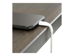 Startech 2M USB-A To Lightning Charge/Sync Cable, Durable, MFi, White, 2YR RUSBLTMM2M