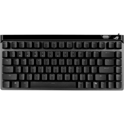 Rog Falchion Ace 75 He V2X Is A 75 Wired Analog Gaming Keyboard With Hot-Swappable Rog Hfx V2X Magnetic Switches Black ROG Falchion ACE 75 HE V2X Black