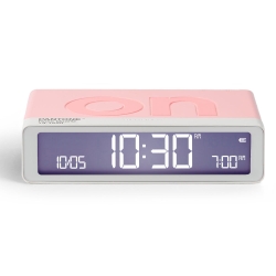 Lexon Flip Classic Reversible Alarm Clock Pantone - Rose Pink LD-LR157PT-LP