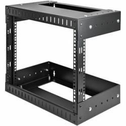8U Open Frame Wall Mount Equipment Rack RK812WALLOA