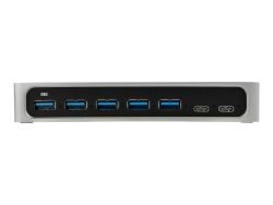 Startech.Com 7 Port USB-C Hub, USB-C(2), USB(5), Dc, 2YR HB30C5A2CSC