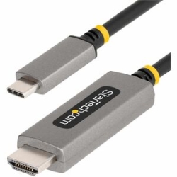 StarTech.com 10ft (3m) Usb-c To Hdmi Adapter Cable, 8K 60Hz, 4K 144Hz, HDR10, USB Type-C To Hdmi 2.1 Converter, USB-C/USB4/TB3/4 Compatible - 9.8ft (3m) Usb-c To Hdmi Adapter Cable Connects A Usb-c DP Alt Mode Laptop To An 8K 60Hz/4K 144Hz Hdmi Display;