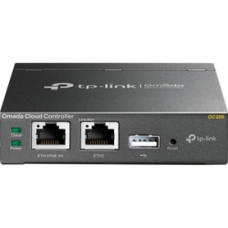 TP-Link Omada Cloud Controller, Centralized Management For Omada EAPs, Marvell, 2 Fast Ethernet Port, 1 USB 2.0 Port, 1 Mirco-USB Port, 5-Year Wty OC200