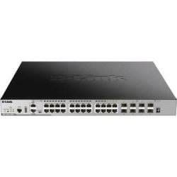 28-Port Gb Xstack LAY3+ Mgd Stack Switch DGS-3630-28PC