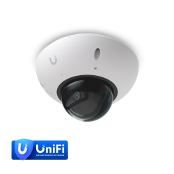Ubiquiti G6 Dome,White,All Weather,Vandal-proof 4K PoE Camera,1/1.8 8MP Image Sensor,Multi-TOPS Ai Engine,Longrange IR NightVision*Avail For Deal Reg* UVC-G6-Dome-W