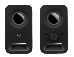 Logitech Z150 Stereo Speakers, Rms (3W),3.5MM (2),BLACK,2YR Wty 980-000862