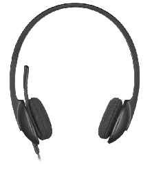 Logitech H340 Wired USB Stereo Headset, Noise Cancelling MIC,2YR Wty 981-000477