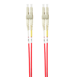 4Cabling 2M Lc-Lc Om4 Multimode Fibre Optic Patch Cable: Red (Fl.Om4Lclc2Mr)