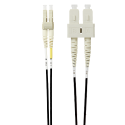 4Cabling 1.5M Lc-Sc Om4 Multimode Fibre Optic Patch Cable: Black (Fl.Om4Lcsc1.5Mbl)