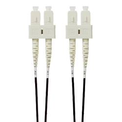 4 Cabling 0.5M Multimode Fibre Optic Patch Cable: Black (Fl.Om4Scsc05Mbl)
