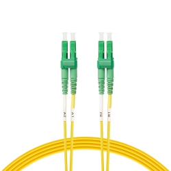 9.5M Lc/Apc-Lc/Apc Os1 Singlemode Fibre Optic Duplex Patch Cable 2Mm Oversleeving | Yellow