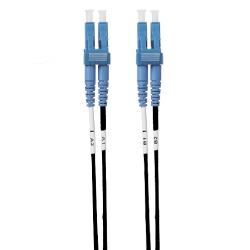 4Cabling 1.5M Lc-Lc Os1/ Os2 Singlemode Fibre Optic Cable: Black (Fl.Os2Lclc1.5Mbl)