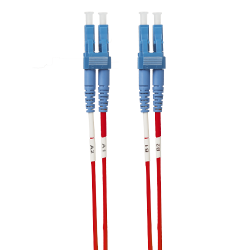 4Cabling 1.5M Lc-Lc Os1/ Os2 Singlemode Fibre Optic Cable: Red (Fl.Os2Lclc1.5Mr)