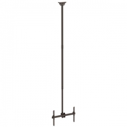 Startech High Ceiling Tv Mount - 8.2 To 9.8ft Long Pole - Tv Ceiling Mount - Full Motion Tv Mount