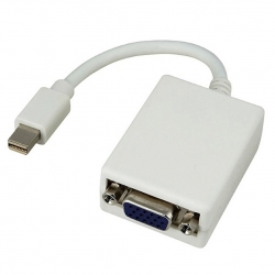 8Ware Mini DisplayPort DP 20-pin To VGA 15-pin 20cm Male To Female Adapter Cable Gc-mdpvga