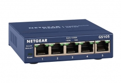 Netgear Gs105 5-port Gigabit Ethernet Switch