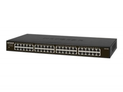 Netgear Gs348 Soho 48-port Rackmountable Gigabit Unmanaged Switch Gs348-100ajs