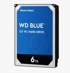 Western Digital Blue 6Tb Sata3 256Mb 3.5" 5400Rpm 6Gb/ S HDD Wd60Ezaz