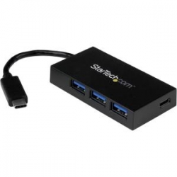 Startech 4 Port Usb 3.0 Hub - Usb-c To 1x Usb-c And 3x Usb-a - Portable Usb-c Hub - Usb Type-c