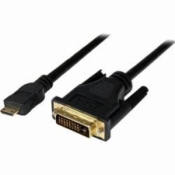 Startech 2m Mini Hdmi To Dvi-d Cable - M/ M - 2 Meter Mini Hdmi To Dvi Cable - 19 Pin Hdmi (c) HDCDVIMM2M